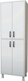 Dulap bucatarie M4-1103, alb, PAL melaminat, 63x36x191 cm