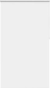 vidaXL Jaluzea cu role opace alb 130x230 cm Lățime material 126,6 cm