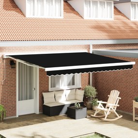 vidaXL Fabrică de marchiză pentru cadru de 4x3 m negru