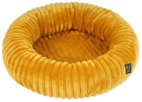 Pat pentru animale de companie galben muștar pentru câini ø 40 cm Dog Fantasy Stripe – Plaček Pet Products