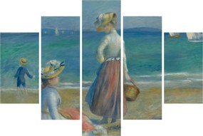 Tablou - Auguste Renoir, Figures on the Beach, reproducere (150x105 cm)