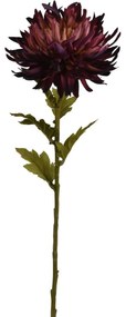 Floare artificială Crizantemă 62 x 18 cm, violet