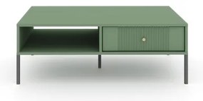 Masă de cafea LUE verde/negru