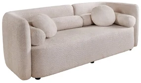 Canapea moderna, Tesatura Boucle, Bej, ART DECO 200cm, A-44509 VC