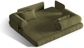 Canapea extensibila 3 locuri Kemi catifea L206 cm