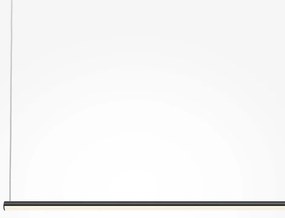 Lustra LED suspendata liniara stil minimalist Halo 120cm negru