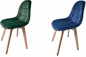 JAKS SCAUN VELUR CLASSIC VERDE, STILUL SCANDINAV