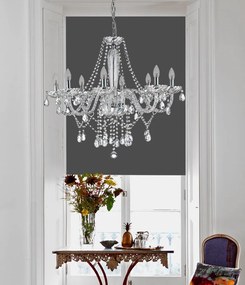 Candelabru elegant cu cristale K9 Mozart 8L