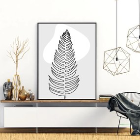 Poster - Abstracție naturală (A4)