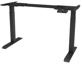 Cadru birou reglabil electric Viva Little, dual motor, 120 kg - Negru