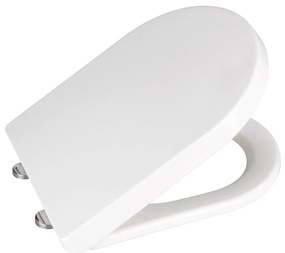 Capac WC cu închidere lentă Wenko Calla, 47 x 35,5 cm, alb