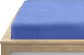 Cearsaf Cocolino microplus cu elastic SOFT 180x200 cm albastru