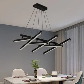 Lustră LED dimabilă aplicată LED/90W/230V 3000-6500K + telecomandă