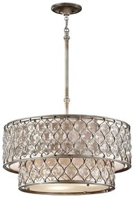 Lustră pe tijă Feiss FE-LUCIA-P-E-2TR LUCIA 6xE27/60W/230V