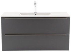 Dulap inferior Vario Trim 100 cu lavoar antracit-antracit