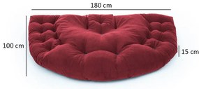 Taburete Dekisu (roșu claret) . 1094519