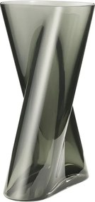 Vază de sticlă Lituus fum, mare - Georg Jensen