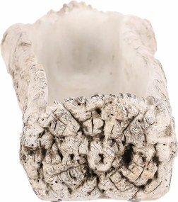 Husă pentru flori - jardiniere, imitație de mesteacăn, 39 x 14 x 8 cm, 39 cm