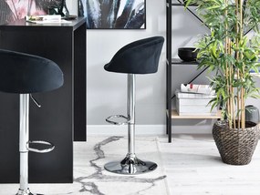 Scaun Hanzel (negru + crom). 1110538
