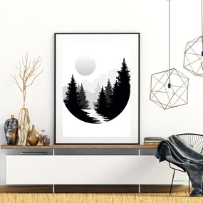 Poster - Pădure (A4)