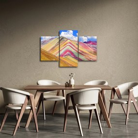Tablou - Muntele Curcubeu, Peru (90x60 cm)