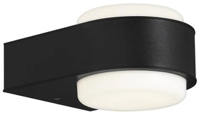 Aplică LED de exterior HANAU LED/6,5W/230V IP44 negru Briloner 3035-015