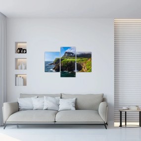 Tablou - Cascada Múlafossur (90x60 cm)