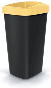 Set pubele pentru deseuri sortate, patrate, 3 x 25 l, colorate