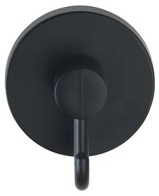 WENKO 24730100 - Cârlig VACUUM-LOC rotund, negru, 6 x 6,7 cm