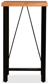 245435 vidaXL Masă de bar, lemn masiv de acacia, 60 x 60 x 107 cm
