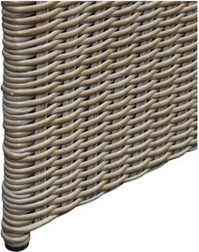 Set mobilier de grădină bej/maro deschis pentru 2 persoane Modular – Unique Furniture