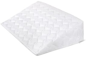 Bellatex Pernă pentru cap cu cusătură, albă, 80 x50 x 20 cm