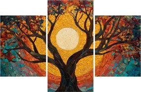 Tablou - Soarele în coroana arborelui vieții (90x60 cm)