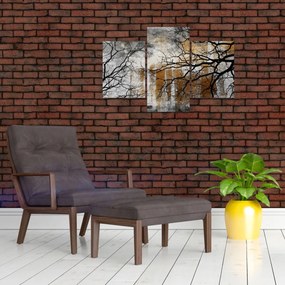 Tablou - Siluetă copac (90x60 cm)