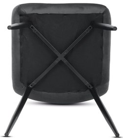 Set de scaune de sufragerie CT-281 GREY4, 4 buc