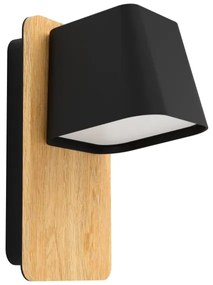 Aplică Eglo 390009 RUSCIO 1xE27/40W/230V negru/maro