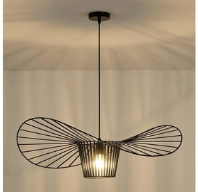 Lustră pe cablu 1xE27/40W/230V negru