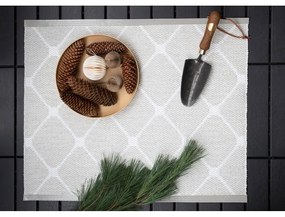 Covor tip traversă pentru interior și exterior gri deschis/crem 70x160 cm Rex Fossil – Pappelina