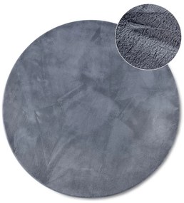 Covor gri antracit rotund ø 200 cm Leon – Villeroy&Boch