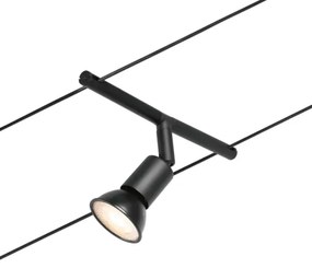 Paulmann 94446 - Set 5x GU5,3/10W spot SALT 230V negru