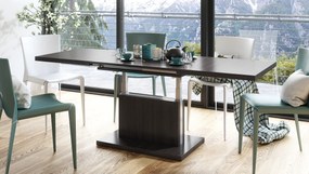 Mazzoni ASTON Wenge - MĂSUȚĂ EXTENSIBILĂ MODERNĂ MĂSUȚĂ DE CAFEA