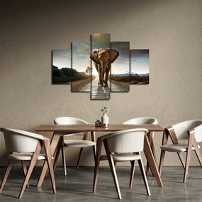 Tablou cu elefant (150x105 cm)