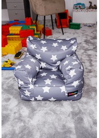 Fotoliu puf Buff Beauty (gri + alb). 1028902