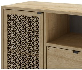 Dulap în culoare naturală cu aspect de lemn de stejar 80x80 cm Inca – Marckeric