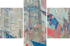 Tablou - Childe Hassam, Allies day, reproducere (90x60 cm)