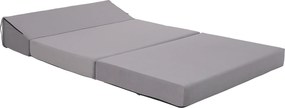 Saltea/scaun pliabil, 2 in 1, gri deschis, VEDIS