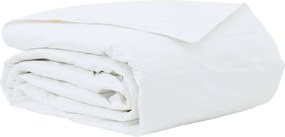 vidaXL Pilotă de vară Alb 240 x 220 cm Pene