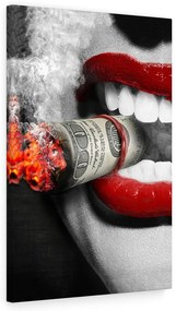 Tablou canvas Money To Burn - 60x40 cm 60x40 cm