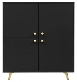 Dulap Astradon D4 (Negru + auriu) . 1105913