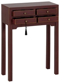 Masă consolă cărămizie 26x63 cm Diana – Ixia